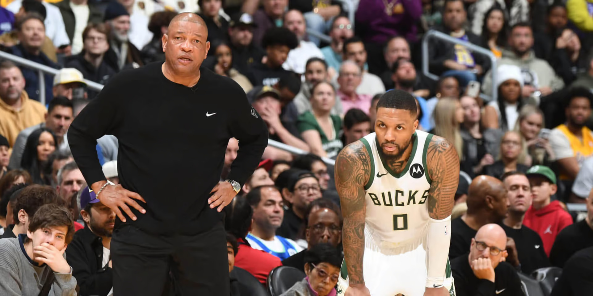 Bucks are eliminated. Doc Rivers and Dame Lillard’s health gets an incomplete rating for the time being.