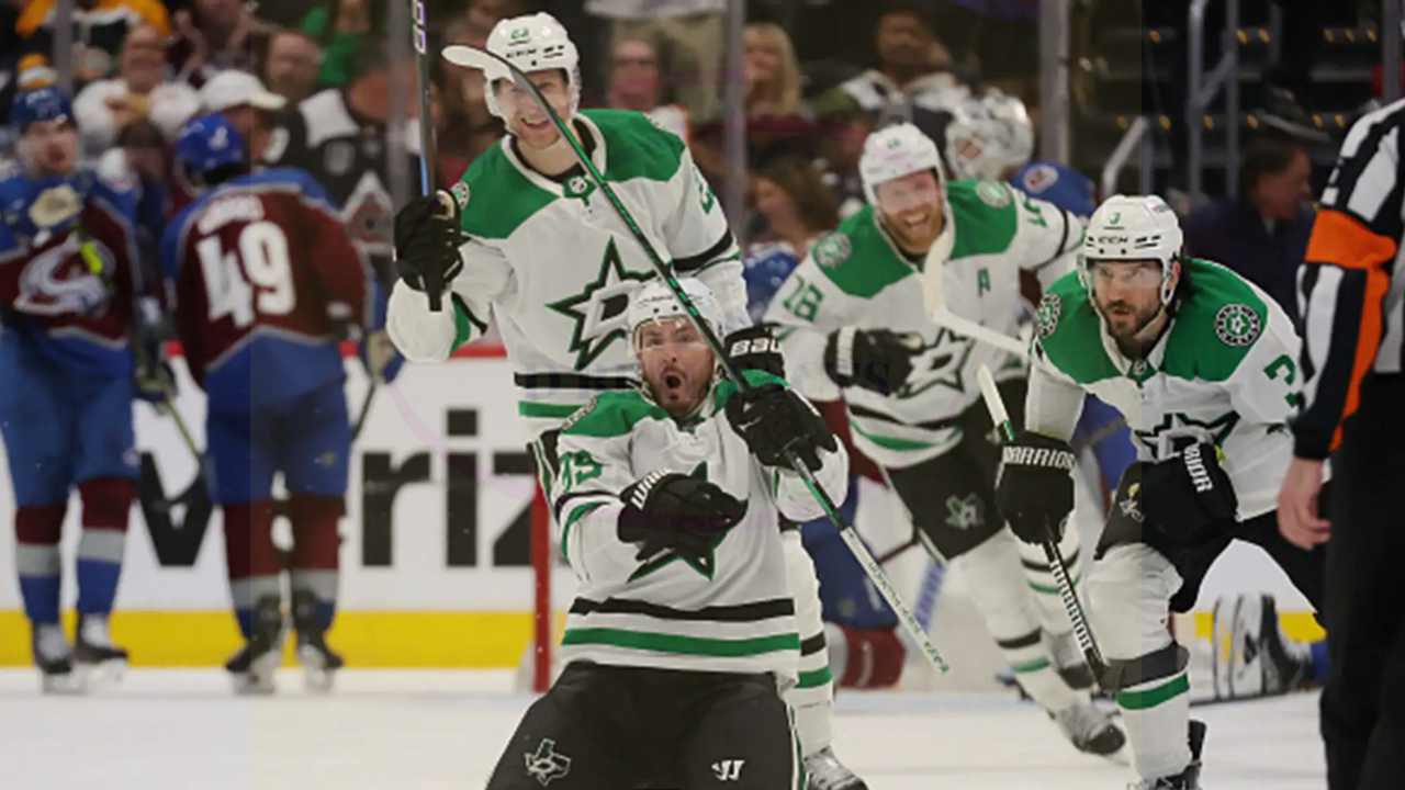 In Game 6, Stars defeat Avalanche in double overtime to go to the West Final.