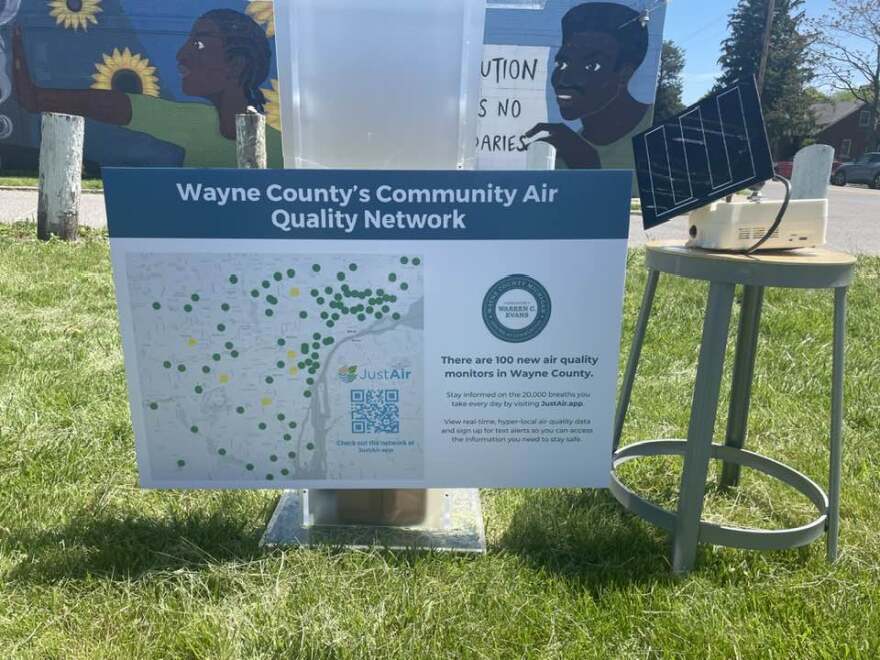 The Wayne County Health Department has initiated the first phase of the air monitoring network.