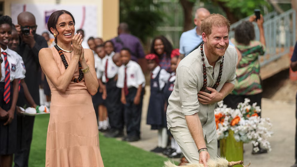 Prince Harry and Meghan Markle.